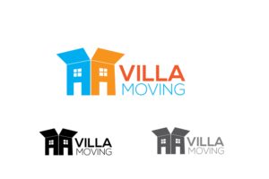 VILLA MOVING | Logo Design by renderman