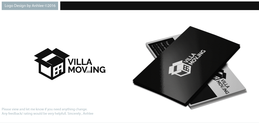 Logo Design by Anhlee for Villa Cleaning | Design #12122979