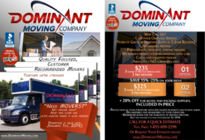 Diseño de Flyer por nabla para Dominant Moving Systems | Diseño: #12118694