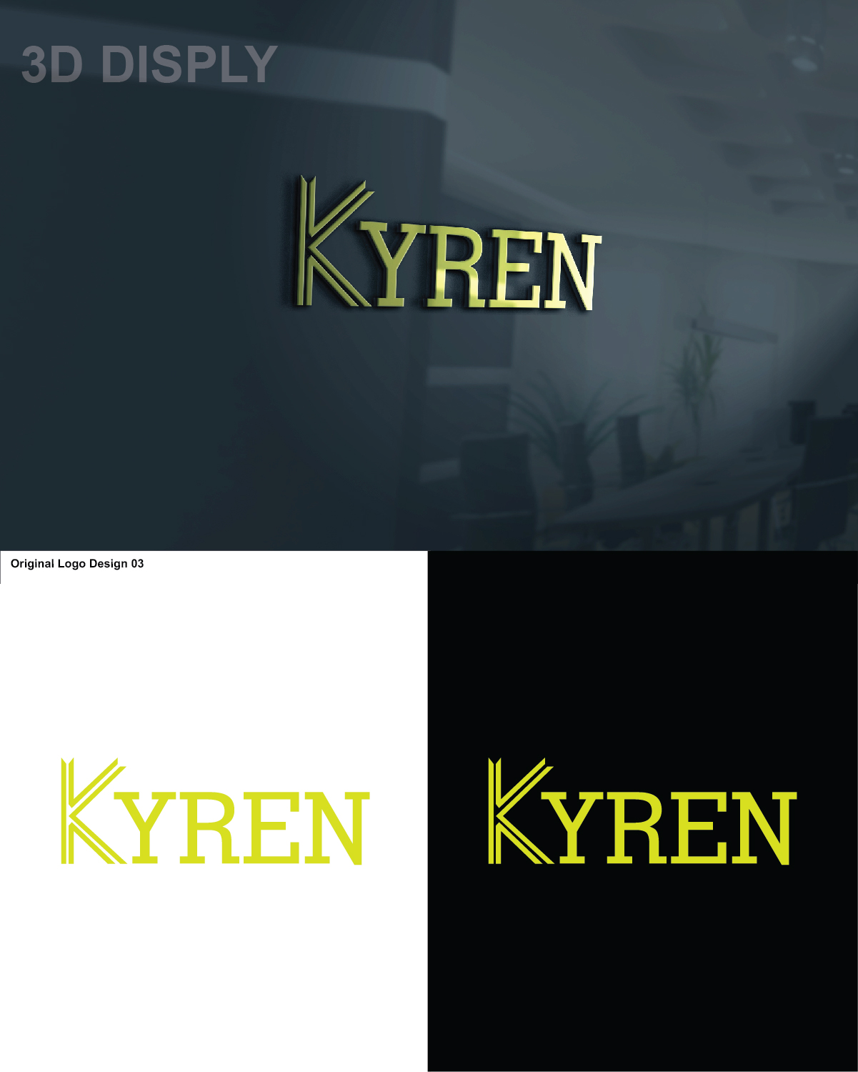 Design de Logo par tracy231976 pour Kyren  | Design #12118615