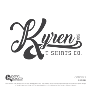 Logo Design by Jomari Navarro for Kyren  | Design: #12118542