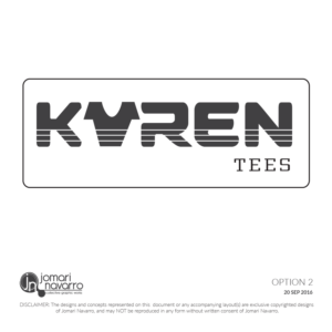 Logo Design by Jomari Navarro for Kyren  | Design: #12118547