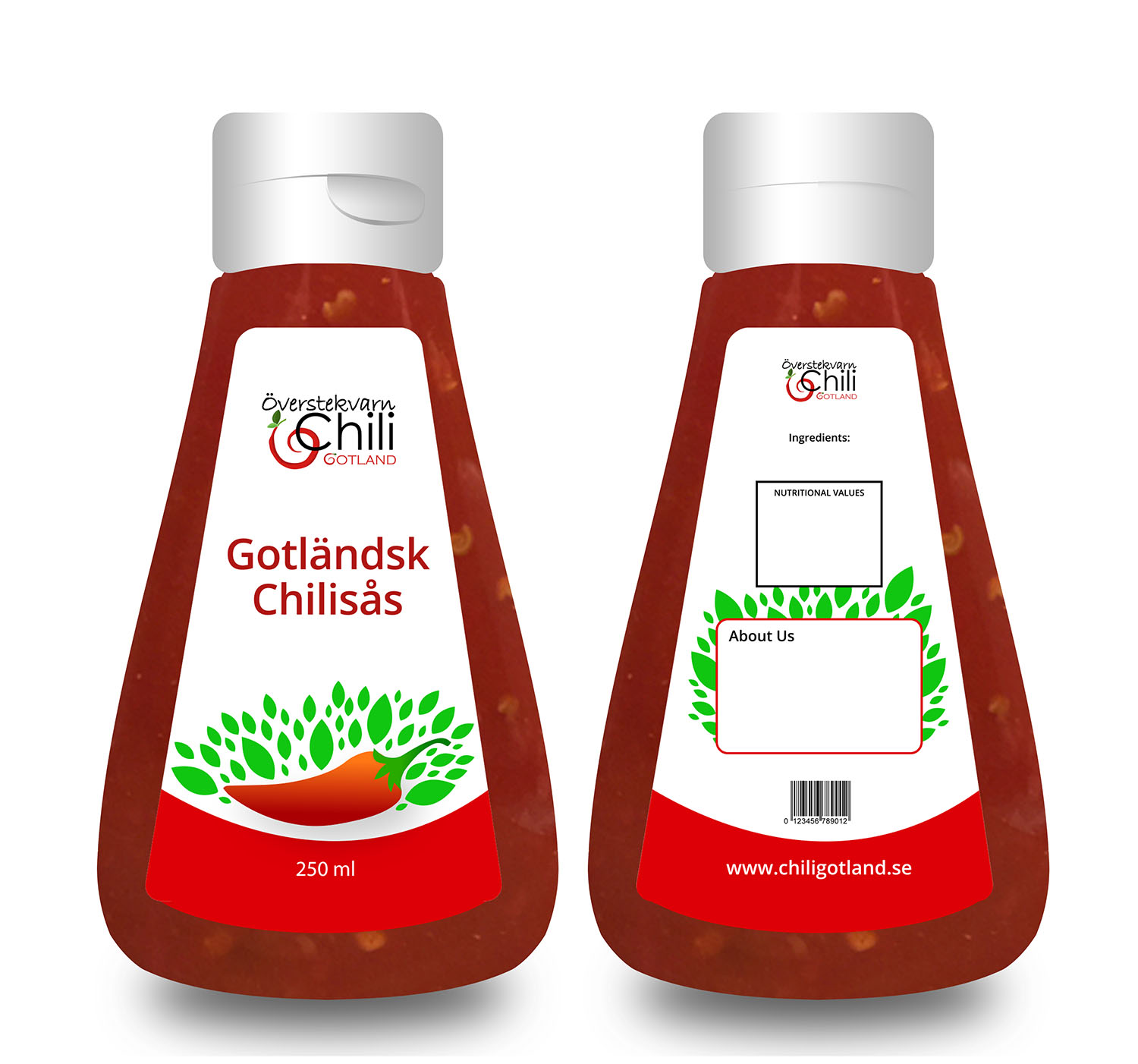 Design Emballage par maricreatives pour ?verstekvarn Chili Gotland AB | Design #12219392