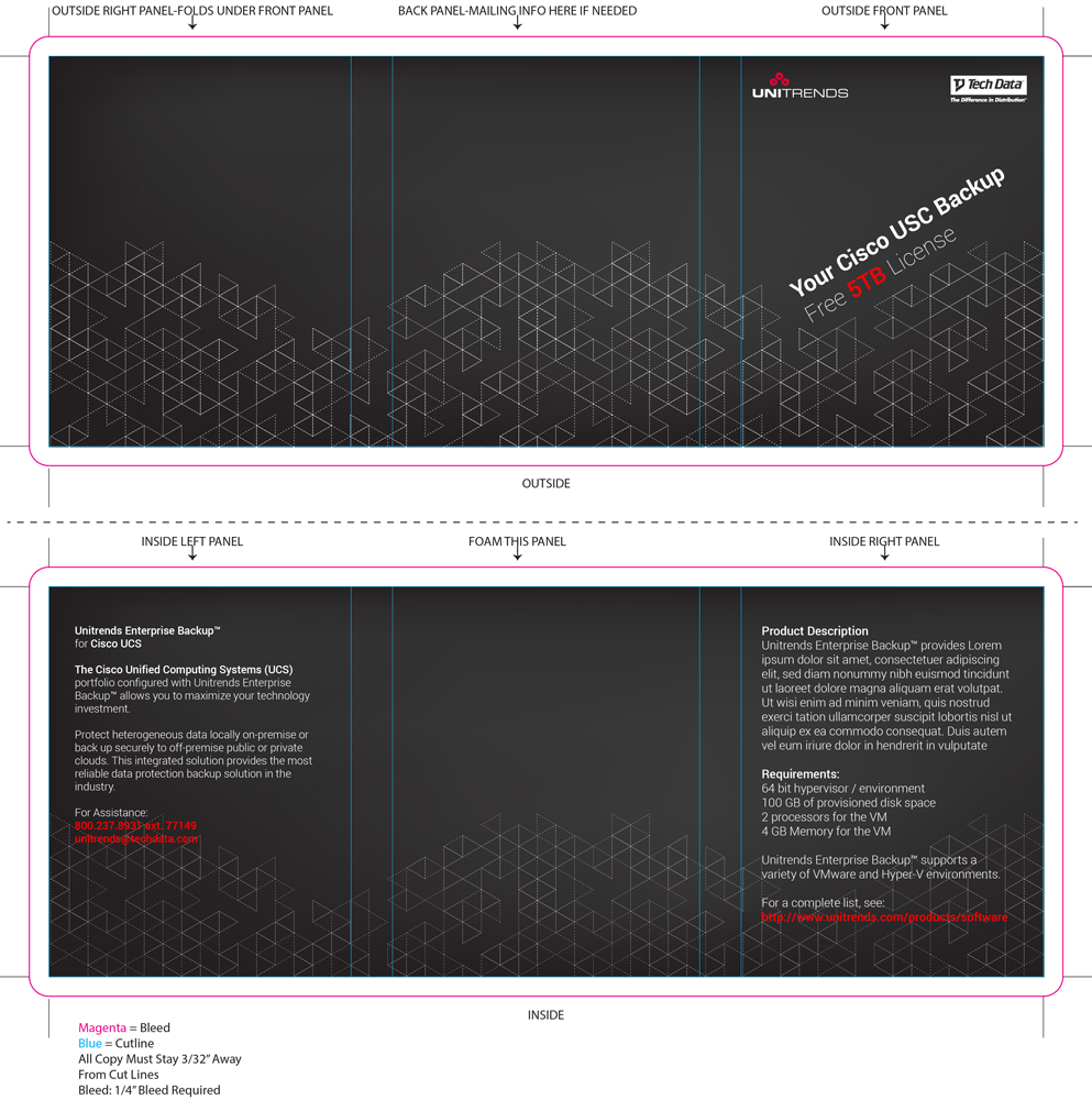 Packaging Design by Visualland for Unitrends | Design #2390676