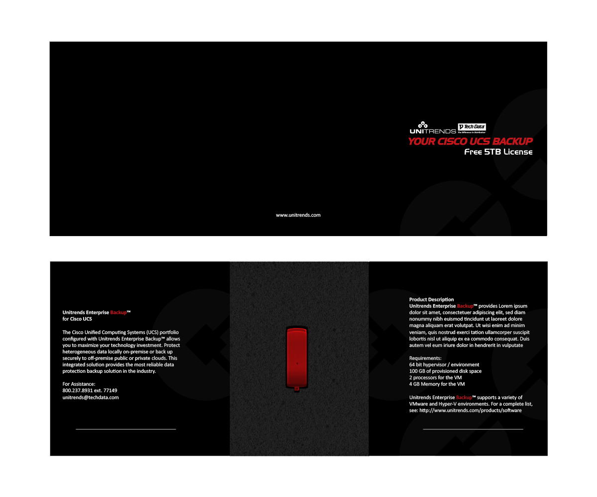 Packaging Design by Goo for Unitrends | Design #2389118