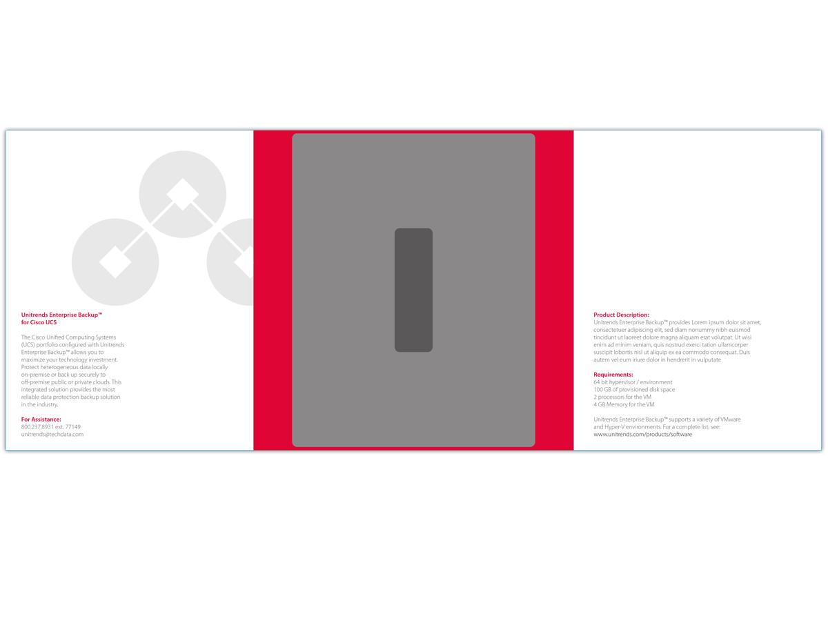 Packaging Design by Pedrocca for Unitrends | Design #2387626