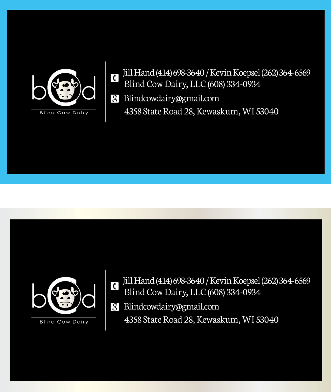 Visitenkarten-Design von Abstractient für dieses Projekt | Design #12144292