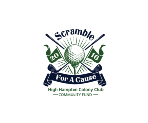 Scramble For A Cause  High Hampton Colony Club Community Fund | Logo Design by Ena