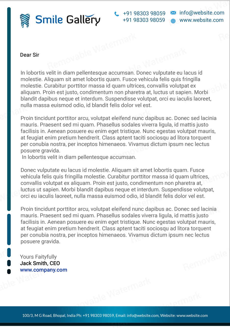 Stationery Design by Expert Designer for Smile Gallery | Design #12144041