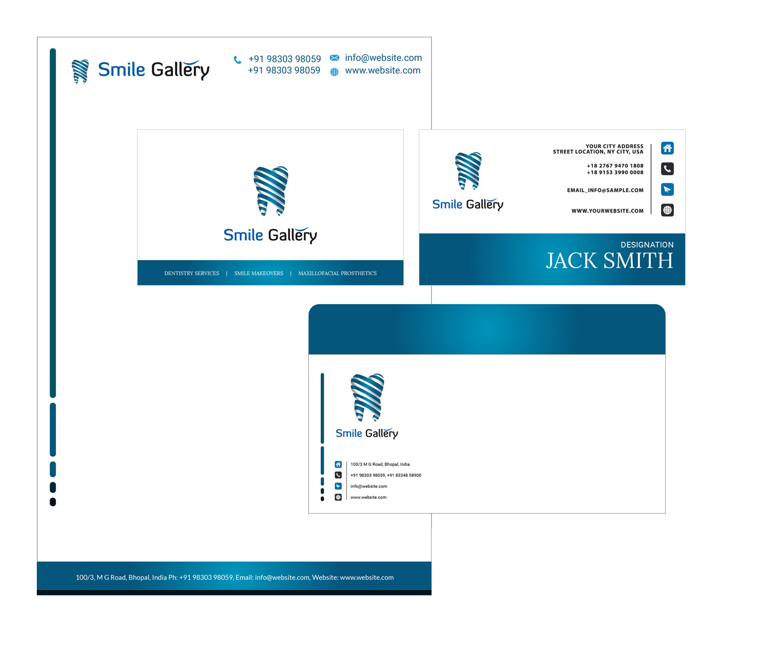 Stationery Design by Expert Designer for Smile Gallery | Design #12144361