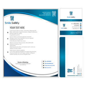Smile Gallery Dental Wellness Centre needs a Stationery Design | Stationery Design by Expert Designer