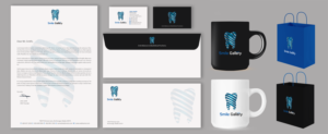 Stationery Design by chandrayaan.creative for Smile Gallery | Design: #12131925
