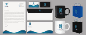 Stationery Design by chandrayaan.creative for Smile Gallery | Design: #12149215