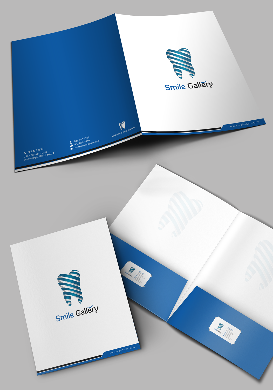 Stationery Design by chandrayaan.creative for Smile Gallery | Design #12161627
