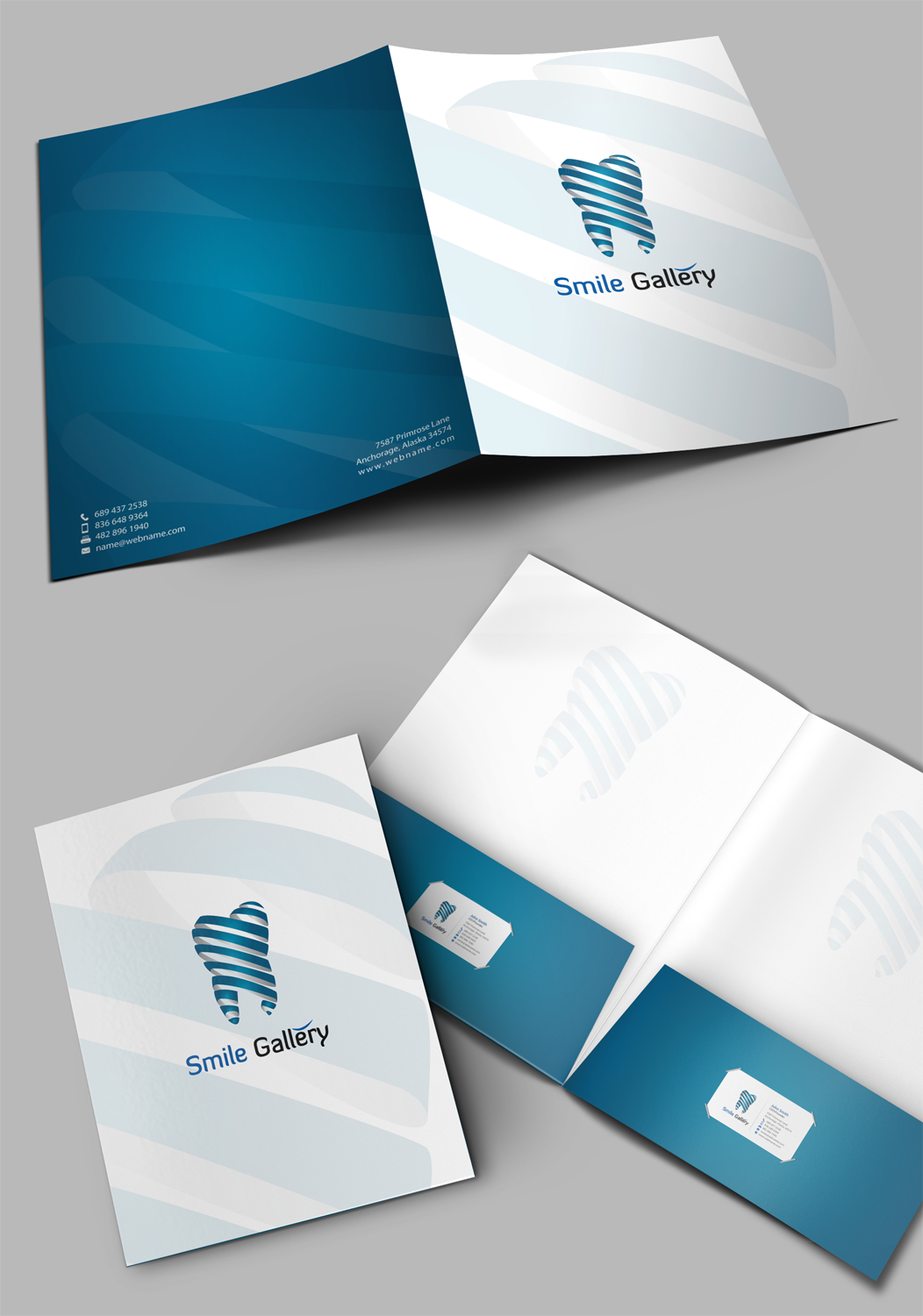 Stationery Design by chandrayaan.creative for Smile Gallery | Design #12161629