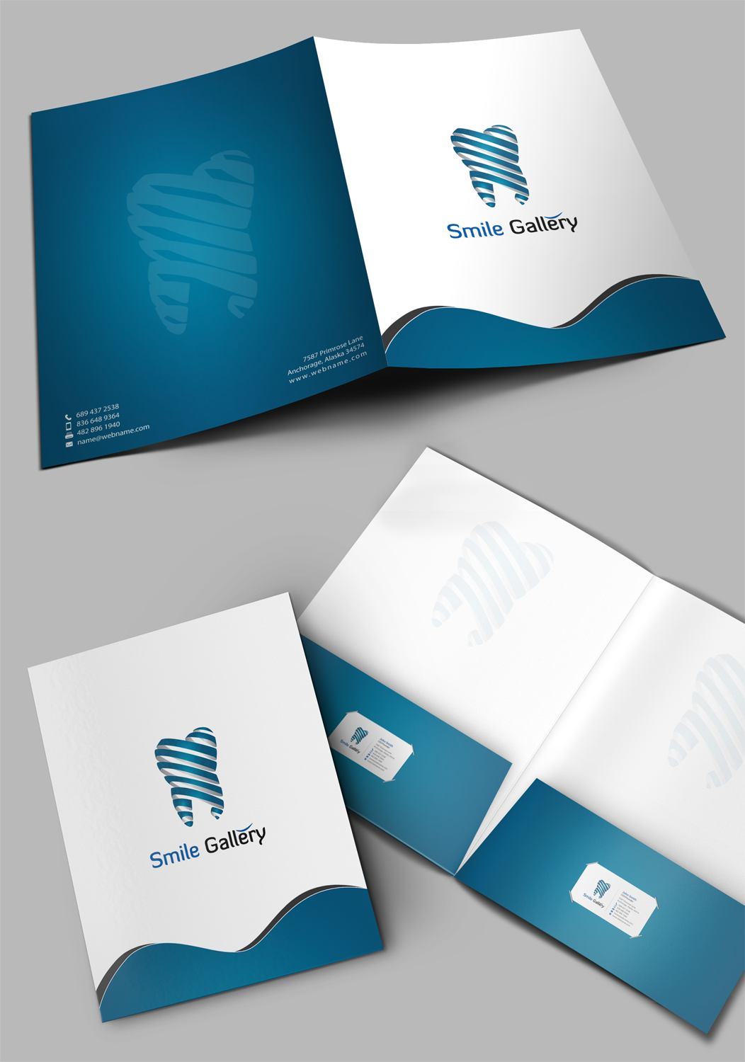 Stationery Design by chandrayaan.creative for Smile Gallery | Design #12161633