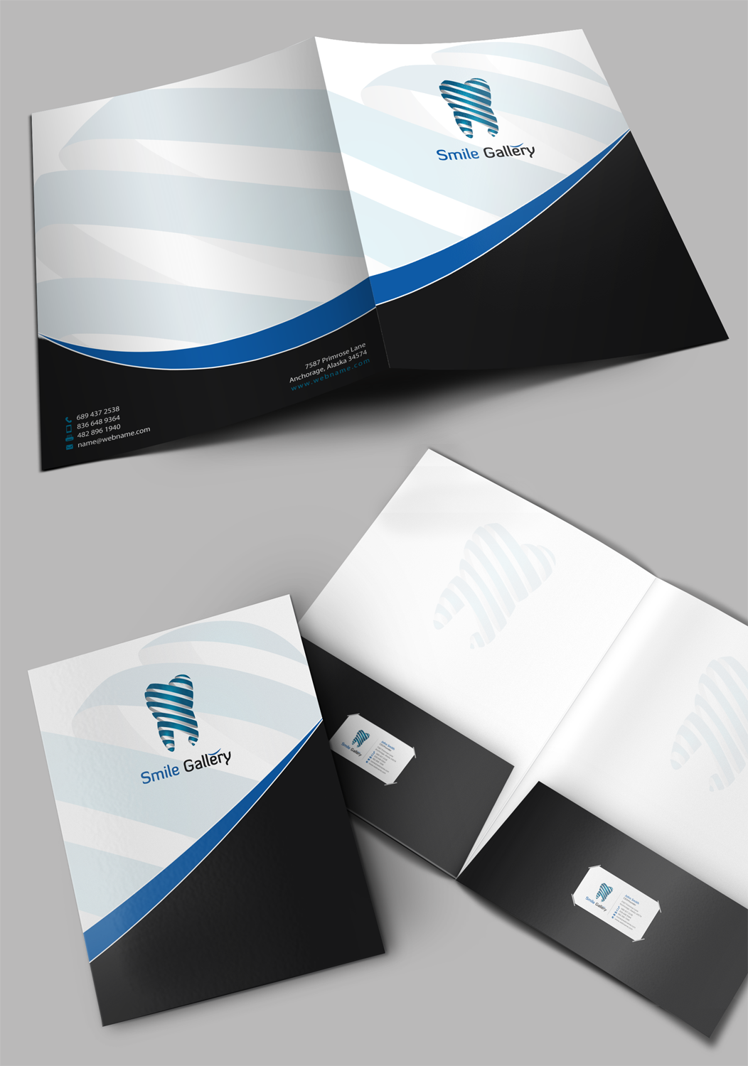Stationery Design by chandrayaan.creative for Smile Gallery | Design #12161638