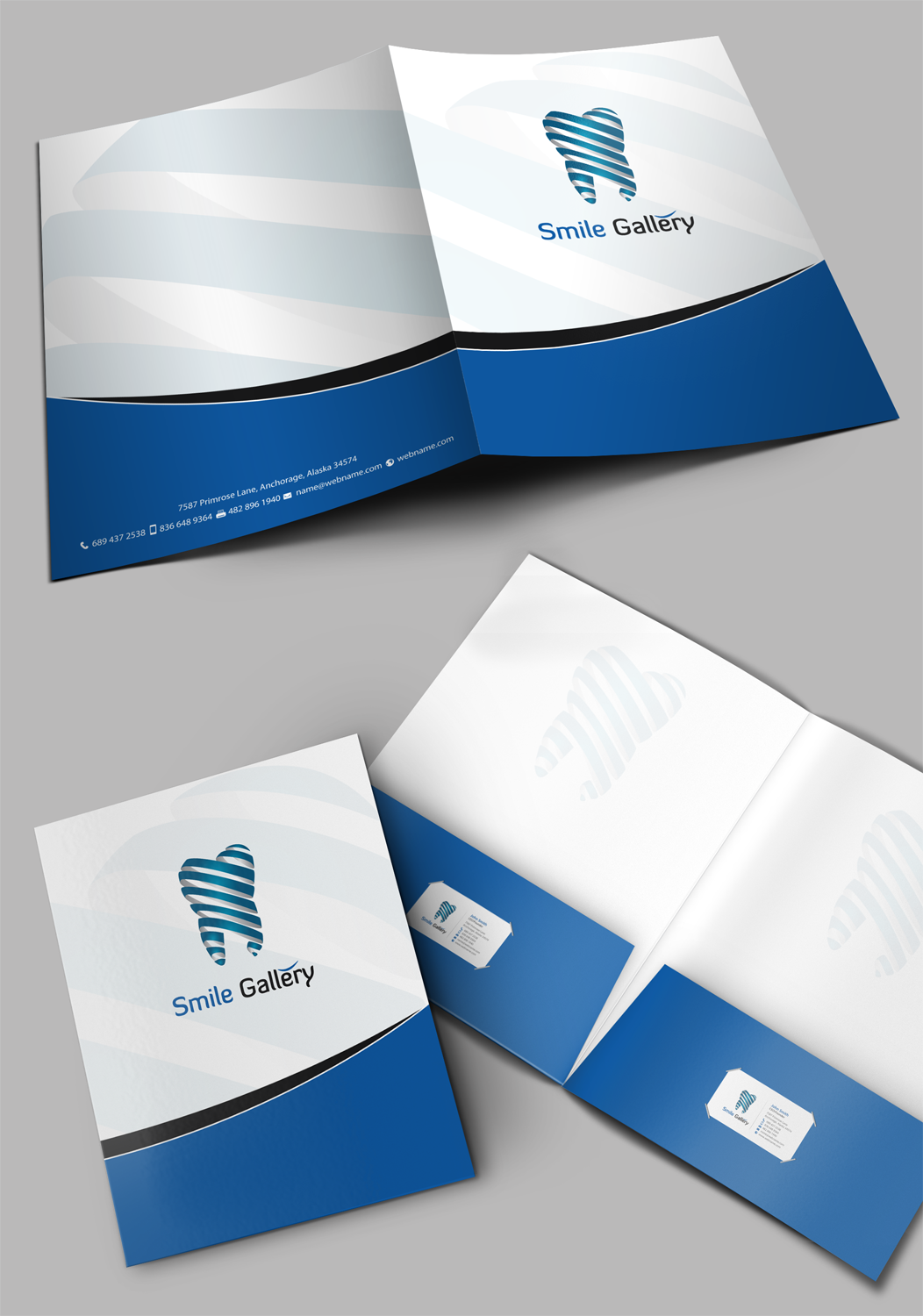 Stationery Design by chandrayaan.creative for Smile Gallery | Design #12161640