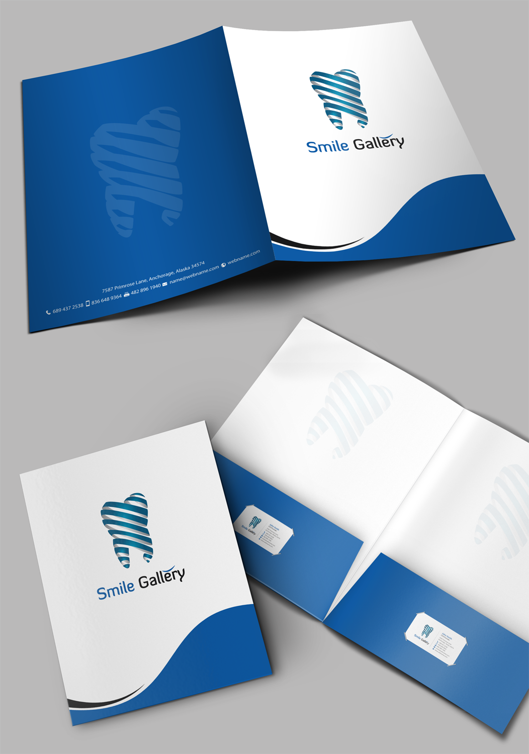 Stationery Design by chandrayaan.creative for Smile Gallery | Design #12161642