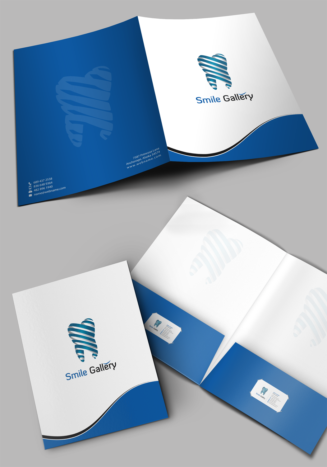 Stationery Design by chandrayaan.creative for Smile Gallery | Design #12161643