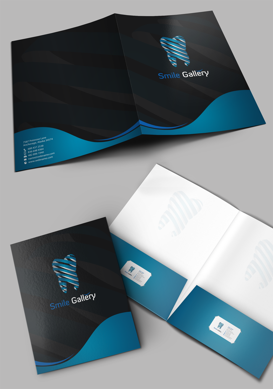 Stationery Design by chandrayaan.creative for Smile Gallery | Design #12161644