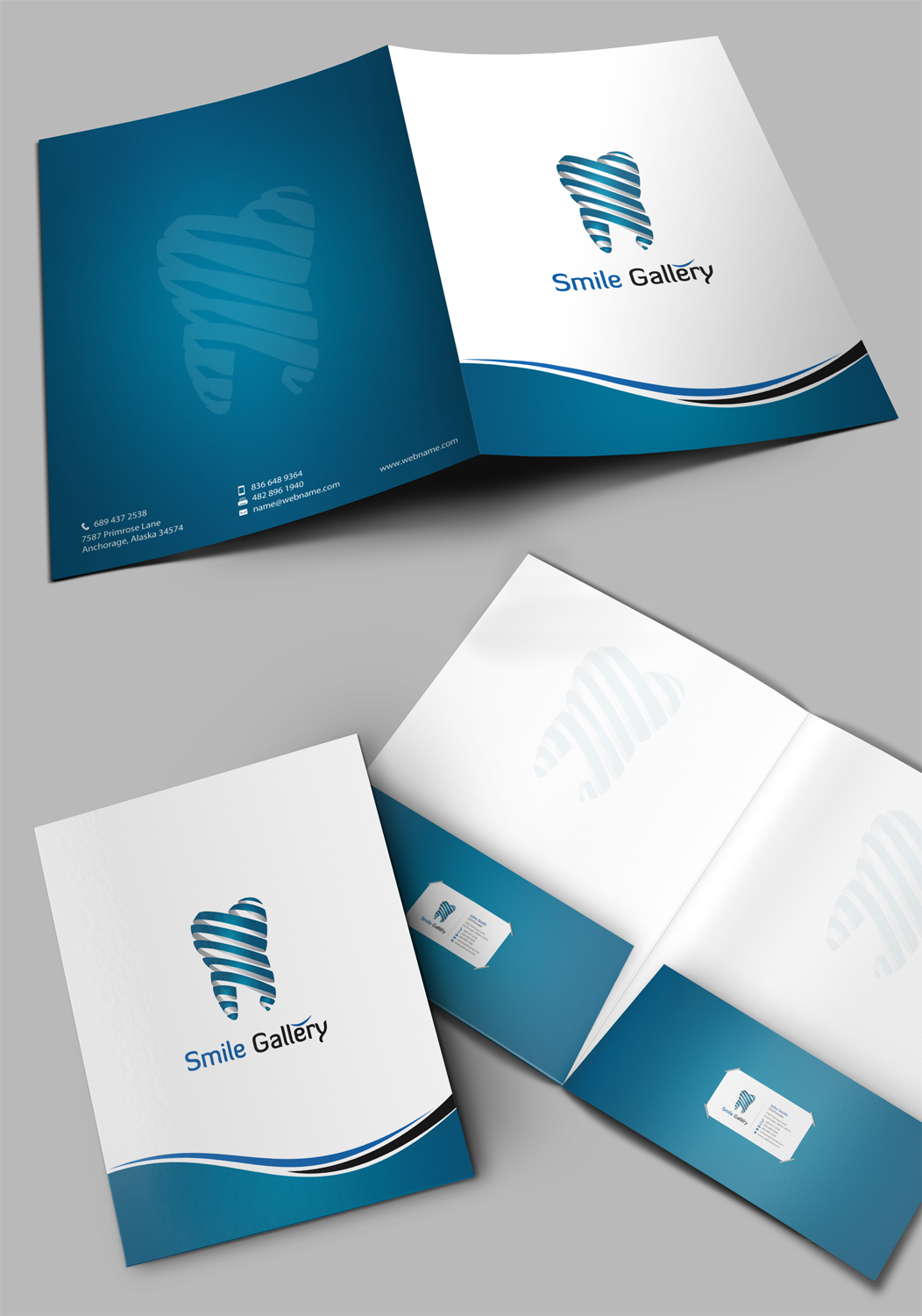 Stationery Design by chandrayaan.creative for Smile Gallery | Design #12161648