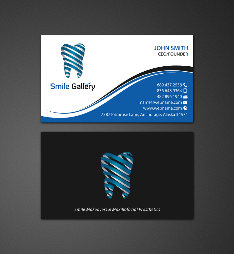 Stationery Design by chandrayaan.creative for Smile Gallery | Design #12242283