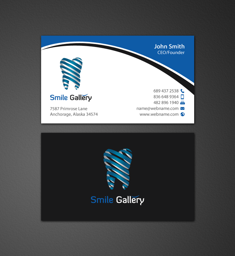 Stationery Design by chandrayaan.creative for Smile Gallery | Design #12242298
