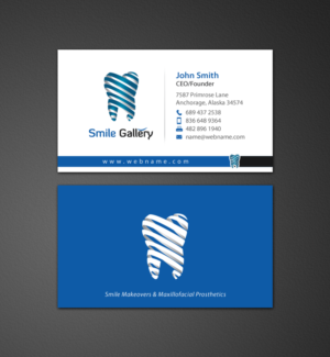 Stationery Design by chandrayaan.creative for Smile Gallery | Design: #12242301