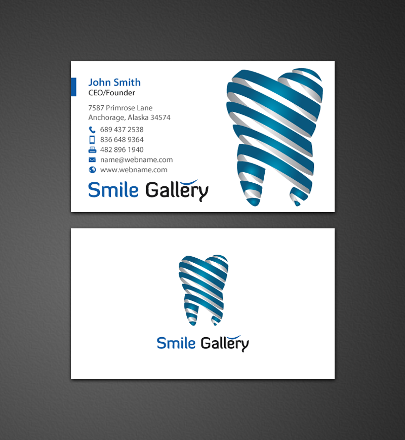 Stationery Design by chandrayaan.creative for Smile Gallery | Design #12242303