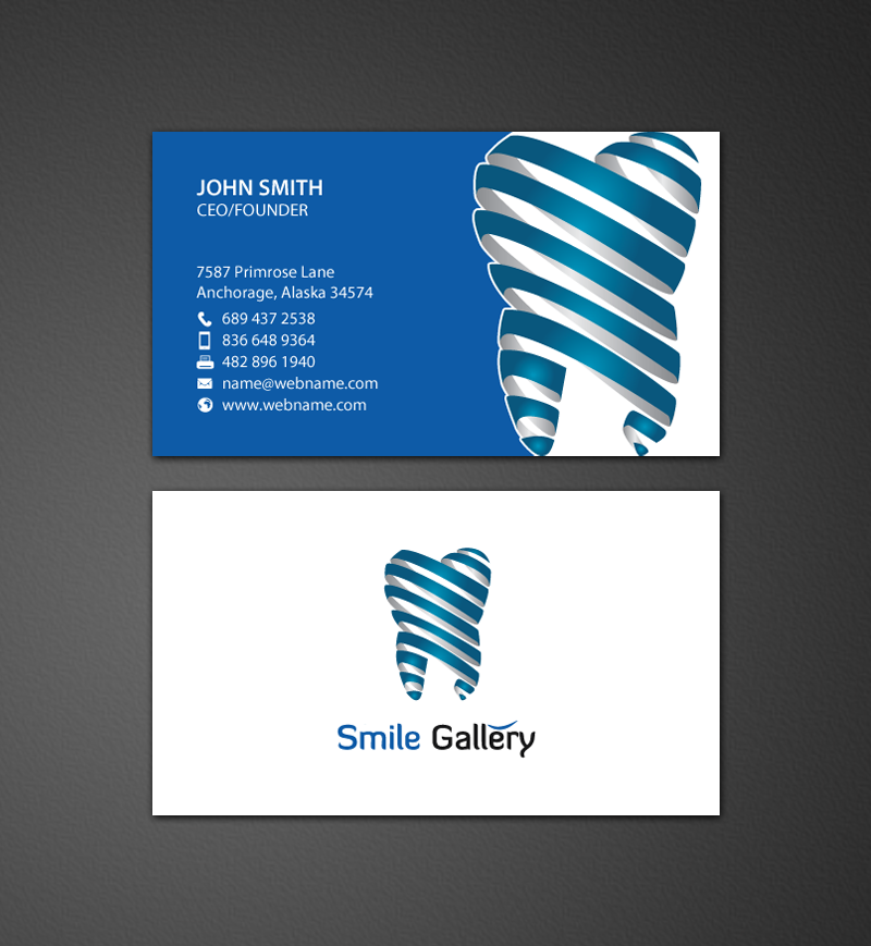 Stationery Design by chandrayaan.creative for Smile Gallery | Design #12242304
