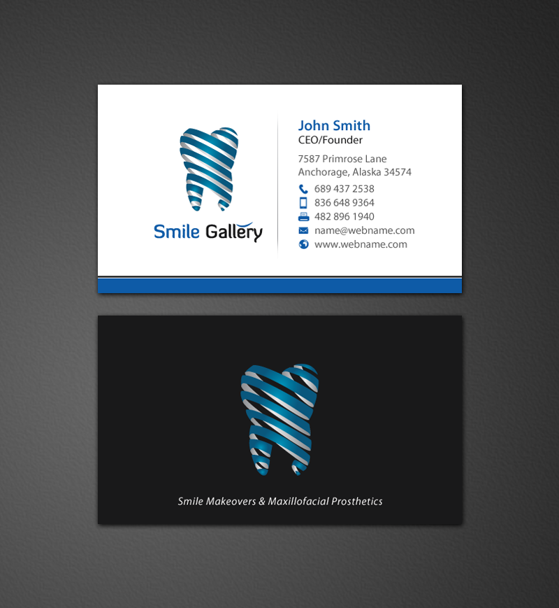 Stationery Design by chandrayaan.creative for Smile Gallery | Design #12242338