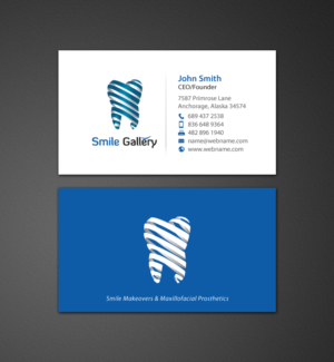 Stationery Design by chandrayaan.creative for Smile Gallery | Design: #12242339