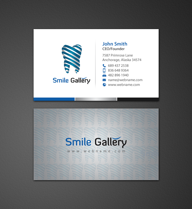 Stationery Design by chandrayaan.creative for Smile Gallery | Design #12242340