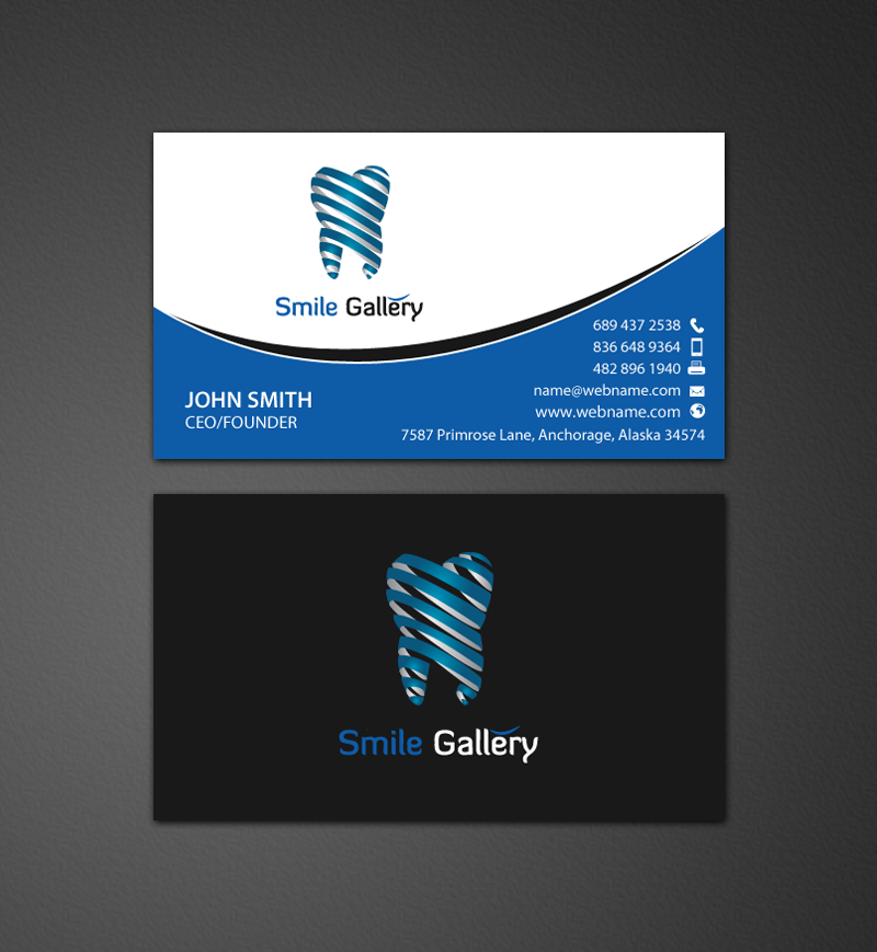 Stationery Design by chandrayaan.creative for Smile Gallery | Design #12242341