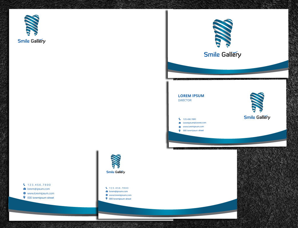 Stationery Design by colour splash for Smile Gallery | Design: #12130441