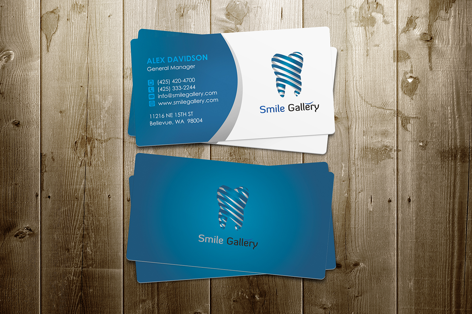 Stationery Design by logodentity for Smile Gallery | Design #12140170
