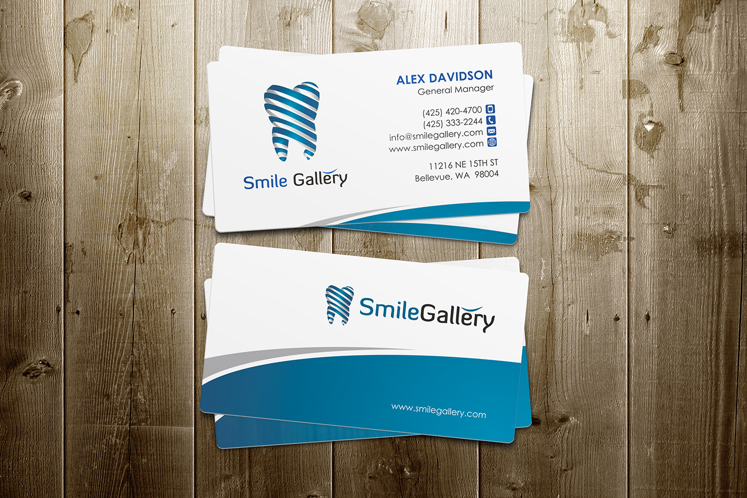 Stationery Design by logodentity for Smile Gallery | Design #12142325