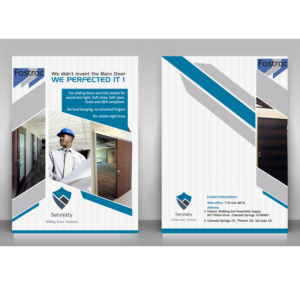 Brochure Design by creative.bugs for Serenity Sliding Doors  | Design: #12125504