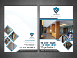 Brochure Design by creative.bugs for Serenity Sliding Doors  | Design: #12127175