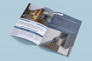 Brochure Design by ecorokerz for Serenity Sliding Doors  | Design: #12128829