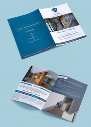 Brochure Design by ecorokerz for Serenity Sliding Doors  | Design: #12128855
