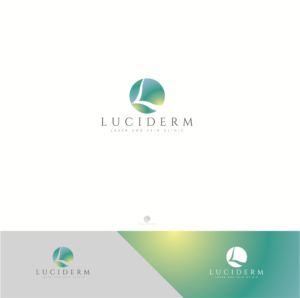 Diseño de Logo por abc. para Luciderm Aesthetics | Diseño: #12209224