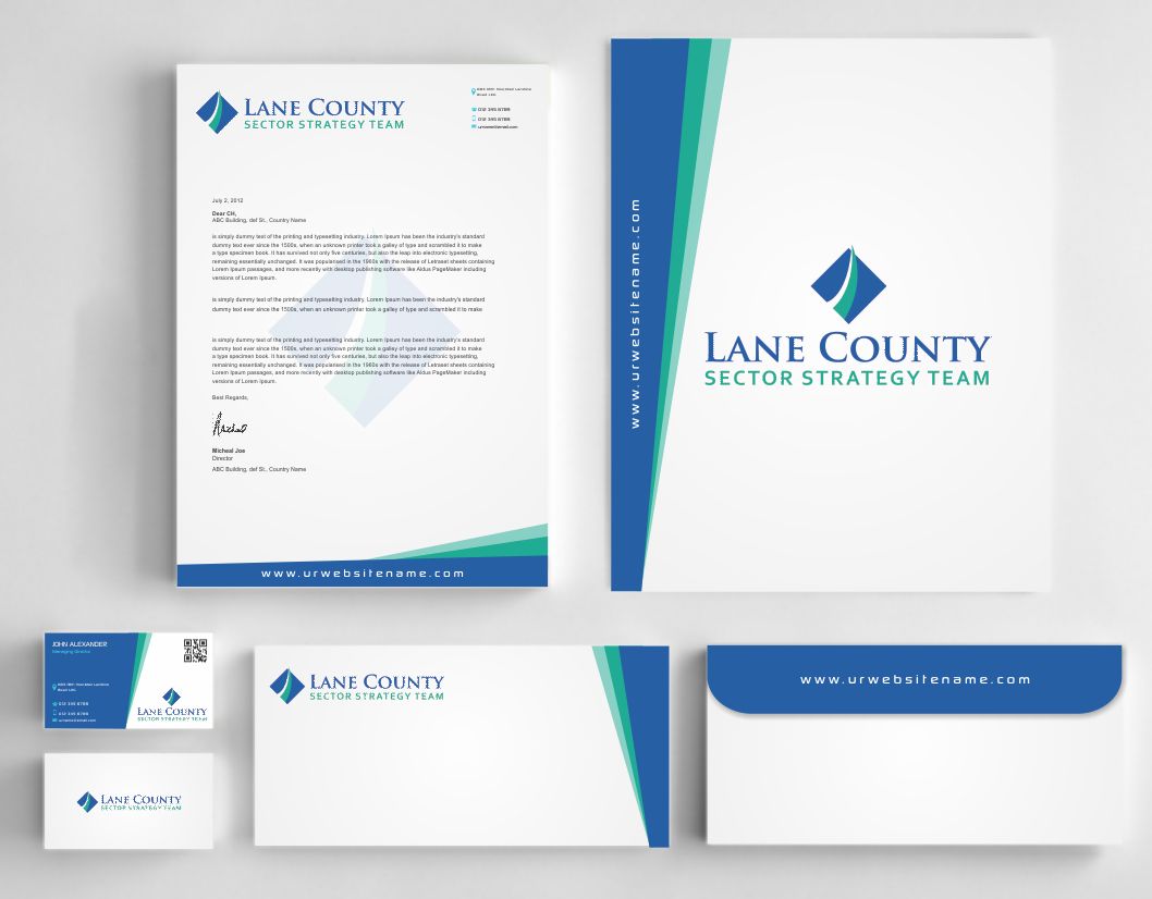 Diseño de Papelería por AwsomeD para Lane Workforce Partnership | Diseño #12161495