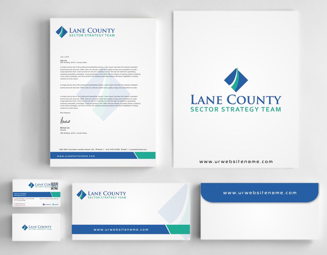 Diseño de Papelería por AwsomeD para Lane Workforce Partnership | Diseño #12161725