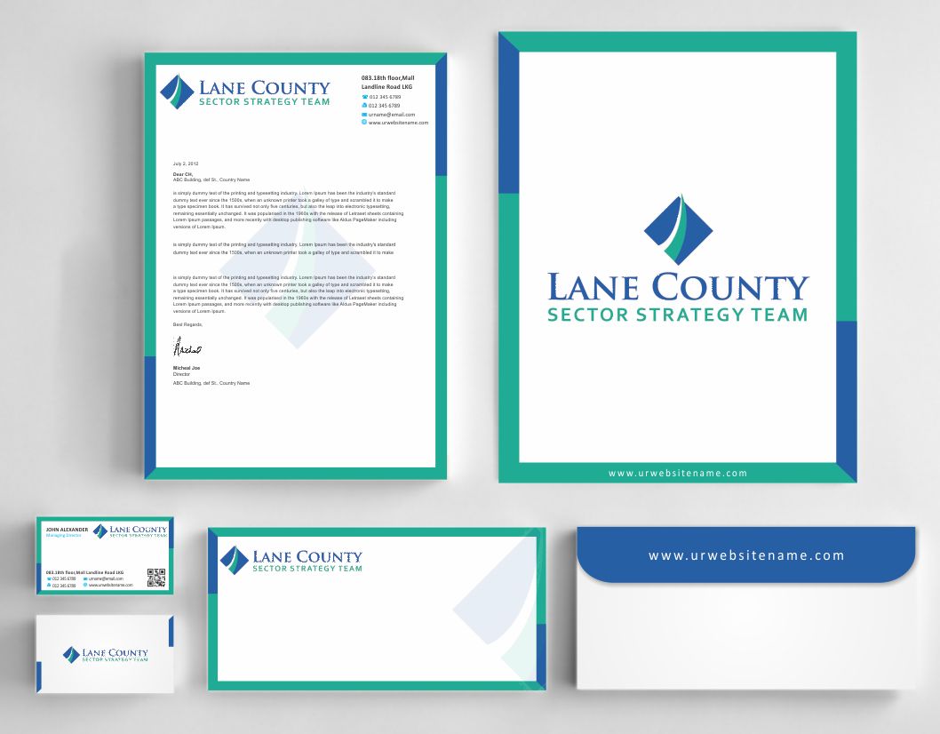 Diseño de Papelería por AwsomeD para Lane Workforce Partnership | Diseño #12161731