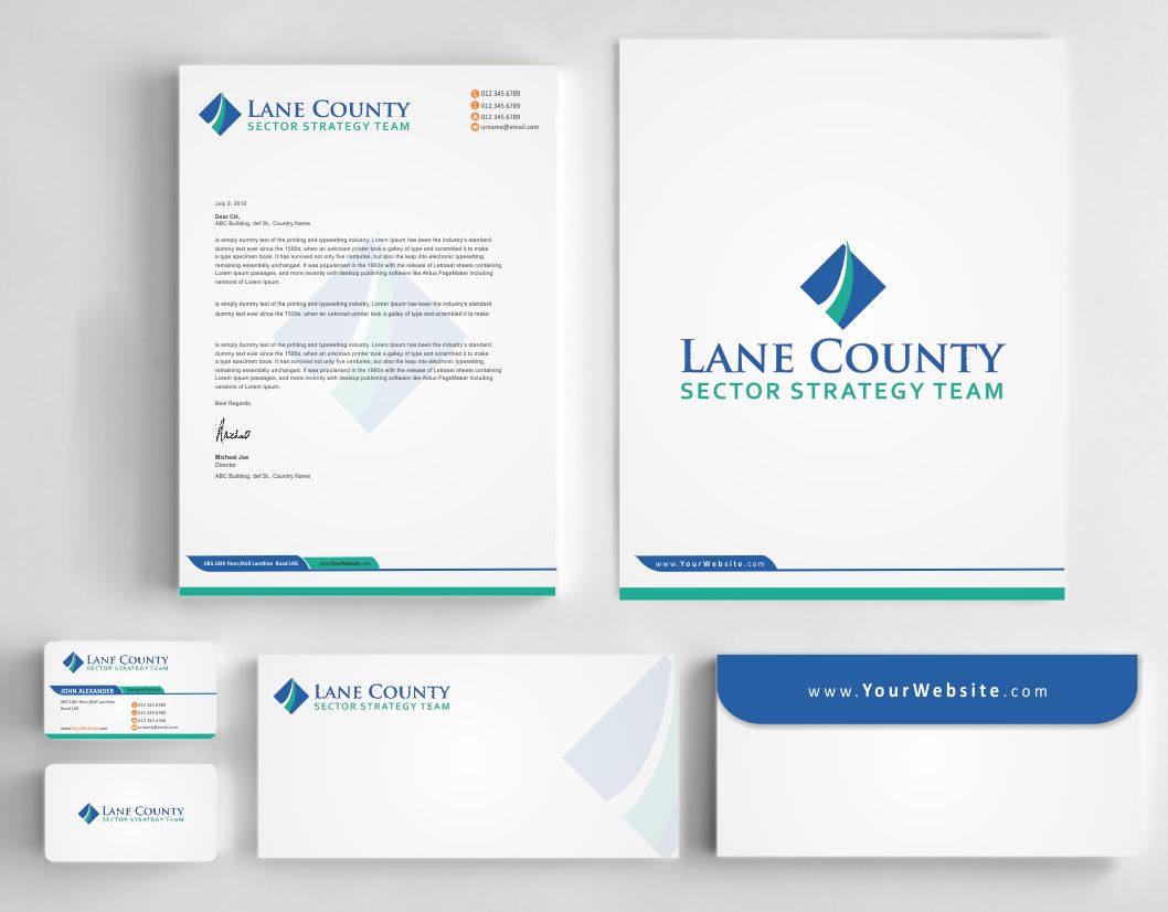 Diseño de Papelería por AwsomeD para Lane Workforce Partnership | Diseño #12161732