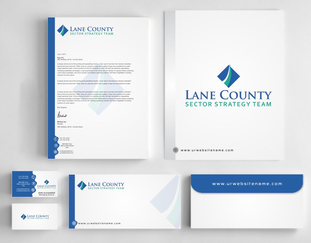 Diseño de Papelería por AwsomeD para Lane Workforce Partnership | Diseño #12161733