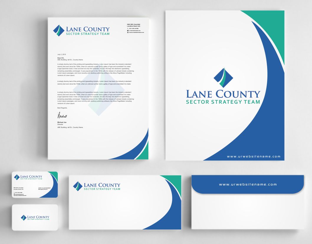 Stationery Design by AwsomeD for Lane Workforce Partnership | Design #12162024