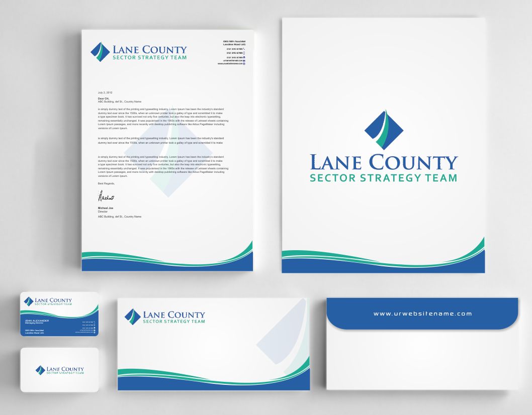 Stationery Design by AwsomeD for Lane Workforce Partnership | Design #12162051